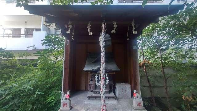 白狐社(於岩稲荷田宮神社境内社)の参拝記録2