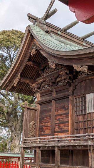 旗頭神社の参拝記録(こまいぬおさん)