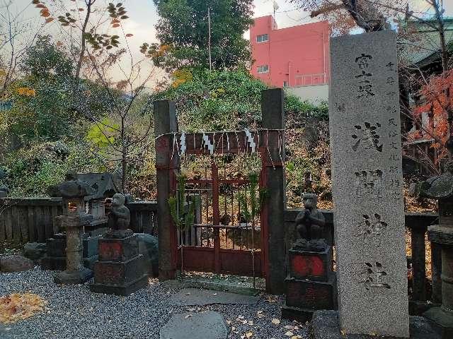 富士浅間神社(小野照崎神社境内社)の参拝記録(やまちーさん)