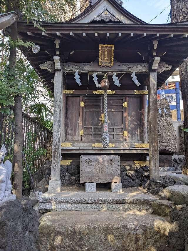 天白稲荷神社(元神明宮境内社)の参拝記録(くまさん)