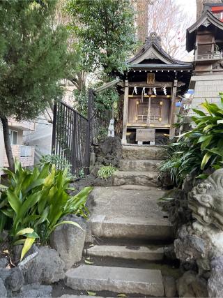 天白稲荷神社(元神明宮境内社)の参拝記録(⛩️🐉🐢まめ🐢🐉⛩️さん)