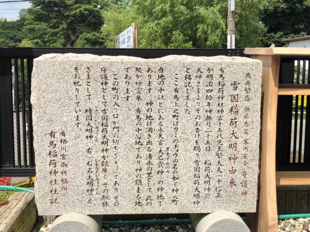 雪国稲荷神社の参拝記録9