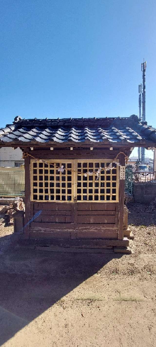 合祀社(西遊馬氷川神社境内社)の参拝記録3