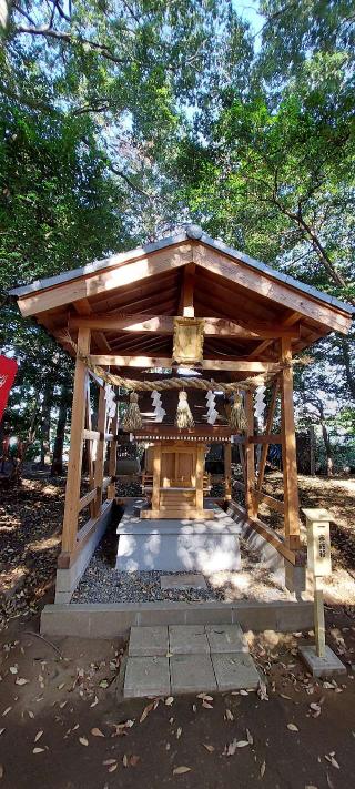 稲荷神社(中山氷川神社境内社)の参拝記録(まーぼーさん)