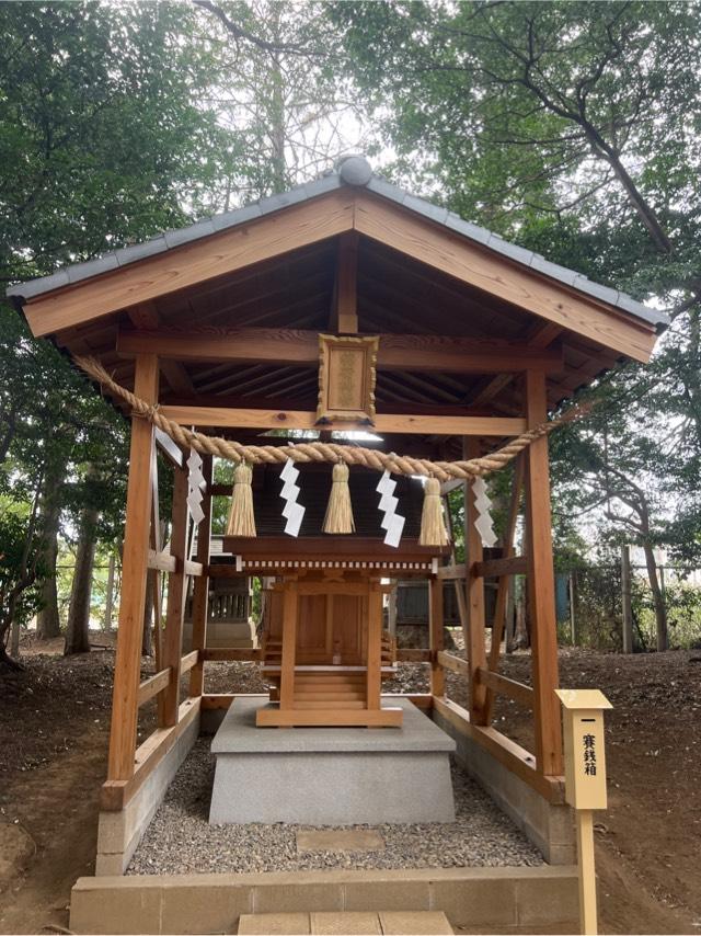 稲荷神社(中山氷川神社境内社)の参拝記録1