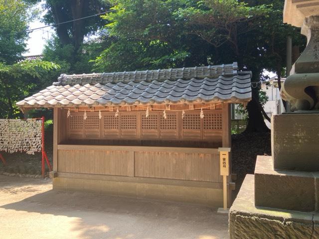 八社合祀殿(中山氷川神社境内社)の参拝記録2