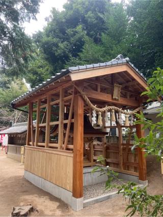 荒脛神社(中山氷川神社境内社)の参拝記録(⛩️🐍🐢まめ🐢🐍⛩️さん)