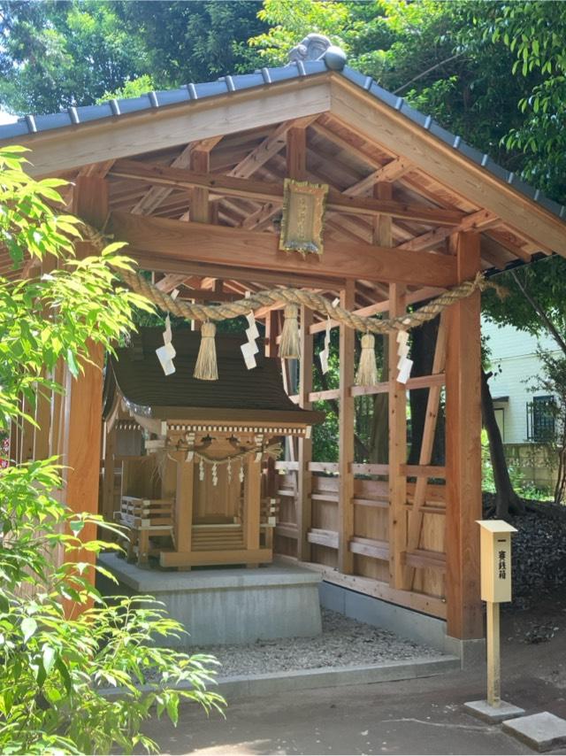 荒脛神社(中山氷川神社境内社)の参拝記録2