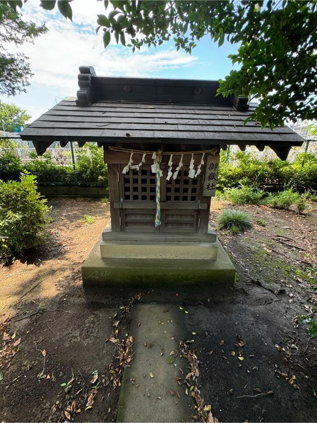 御嶽社(下南畑八幡神社境内社)の参拝記録1