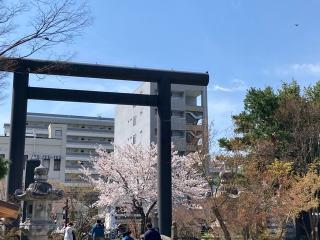 松本市招魂殿（四柱神社境内社）の参拝記録(恭子さん)