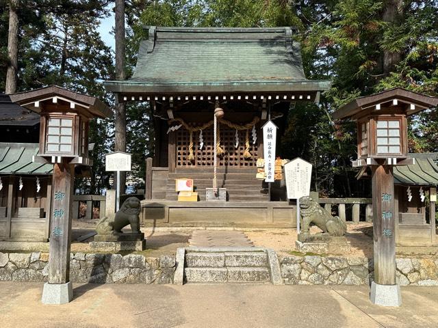 若宮社(穂高神社境内社)の参拝記録2