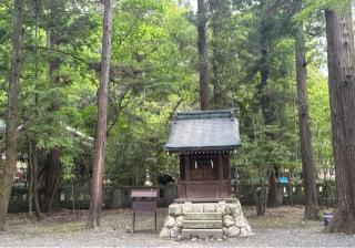 穂高霊社(穂高神社境内社)の参拝記録(竜胆の花さん)