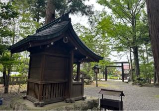 穂高霊社(穂高神社境内社)の参拝記録(竜胆の花さん)