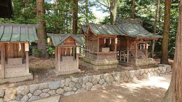 疫神社、秋葉社、八幡社、鹿島社(穂高神社境内社)の参拝記録8