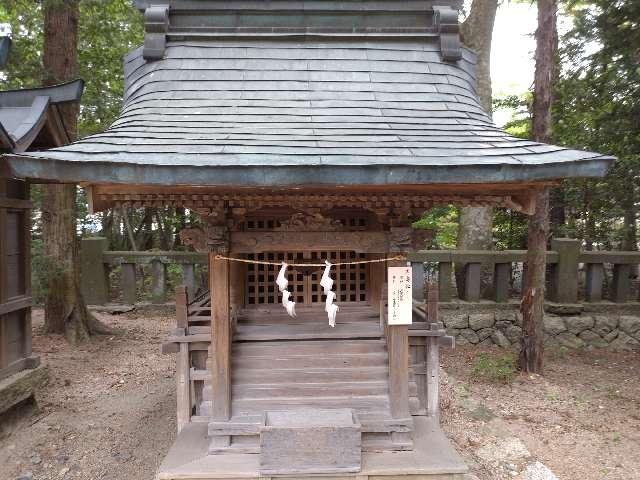 疫神社、秋葉社、八幡社、鹿島社(穂高神社境内社)の参拝記録1