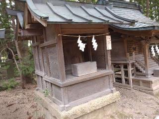 疫神社、秋葉社、八幡社、鹿島社(穂高神社境内社)の参拝記録(はるあすとーちゃんさん)