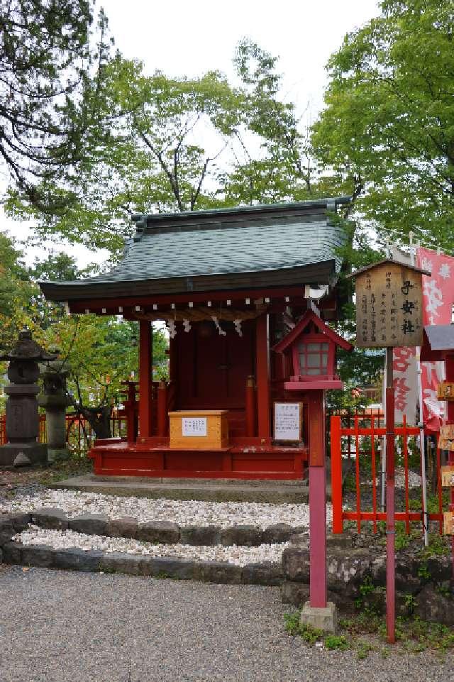 子安社(生島足島神社境内)の参拝記録2