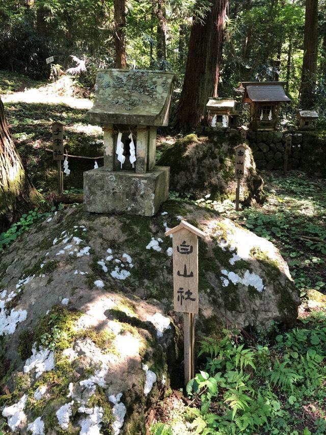 白山社(塩野神社境内社)の参拝記録2