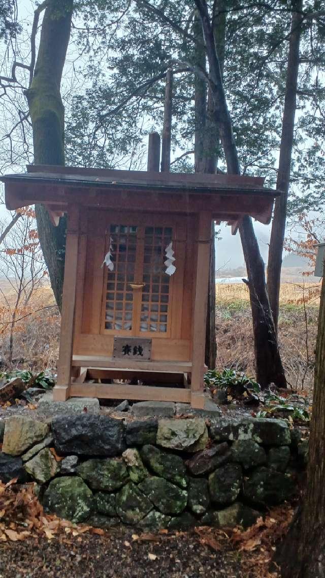 諏訪社(山家神社境内社)の参拝記録2