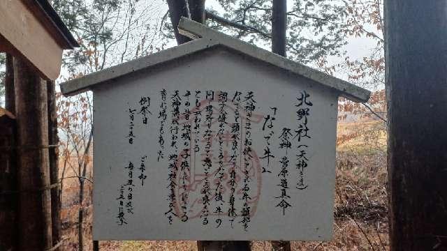 長野県上田市真田町長4473-2 北野社(山家神社境内社)の写真3