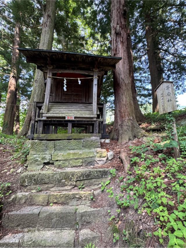子安社(山家神社境内社)の参拝記録3
