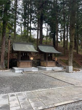 若宮社（諏訪大社下社春宮摂社）の参拝記録(⛩️🎠🐢まめ🐢🎠⛩️さん)