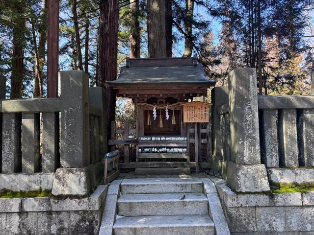 子安社（諏訪大社下社春宮末社）の参拝記録6