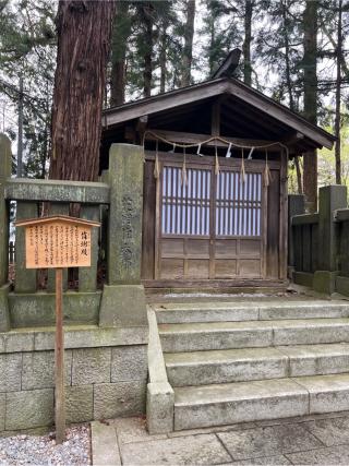 筒粥殿（諏訪大社下社春宮境内社）の参拝記録(⛩️🎠🐢まめ🐢🎠⛩️さん)