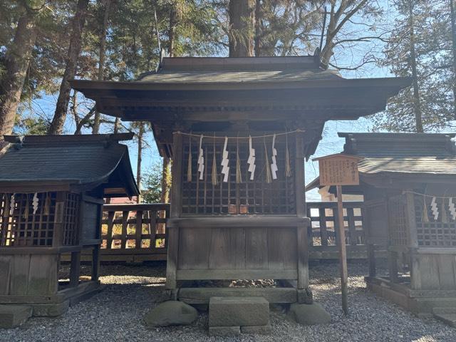 若宮社（諏訪大社下社秋宮摂社）の参拝記録3