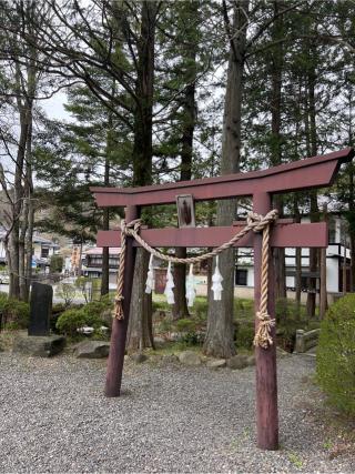 千尋社（諏訪大社下社秋宮末社）の参拝記録(⛩️🐍🐢まめ🐢🐍⛩️さん)