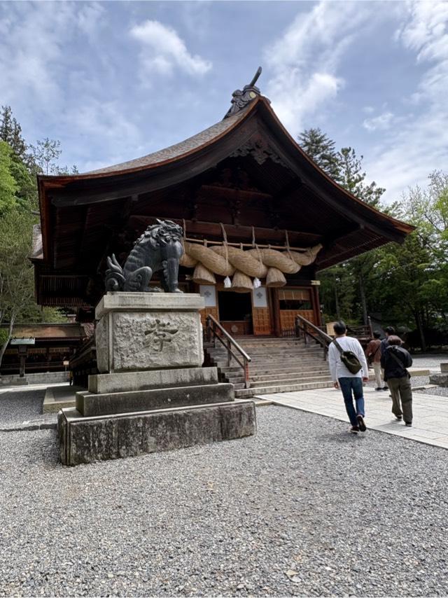 神楽殿(諏訪大社下社秋宮)の参拝記録5