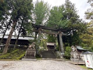 溝上社（諏訪大社上社前宮）の参拝記録(コットンさん)
