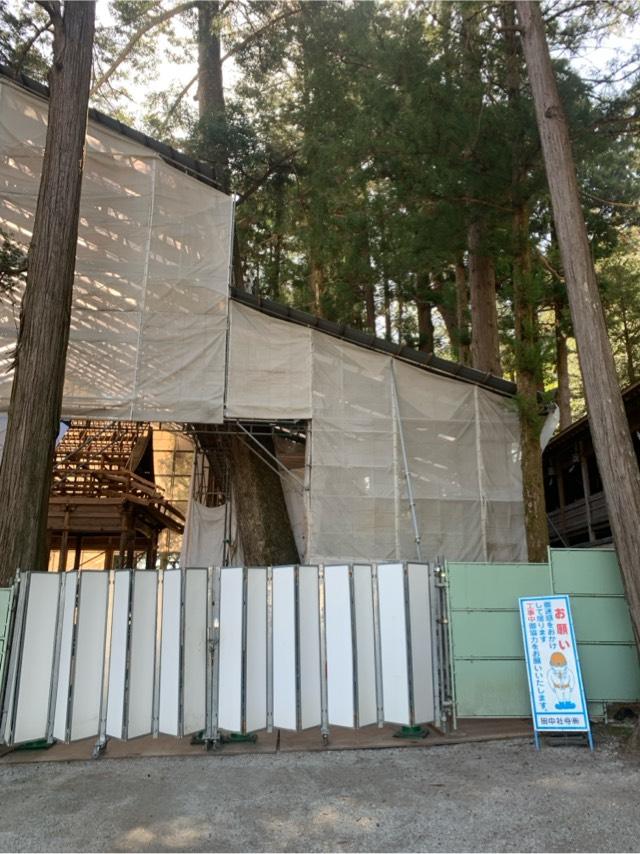 天流水舎（諏訪大社上社本宮境内社）の参拝記録1