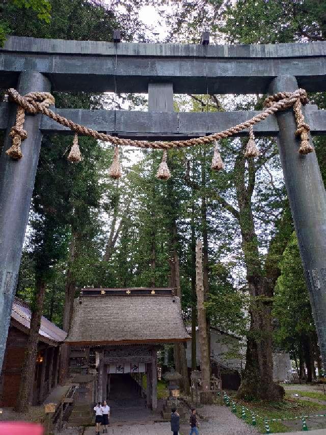 出早社(諏訪大社上社本宮)の参拝記録10