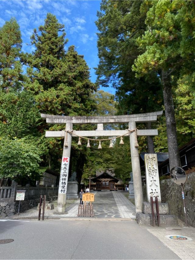 神楽殿（諏訪大社下社春宮）の参拝記録8