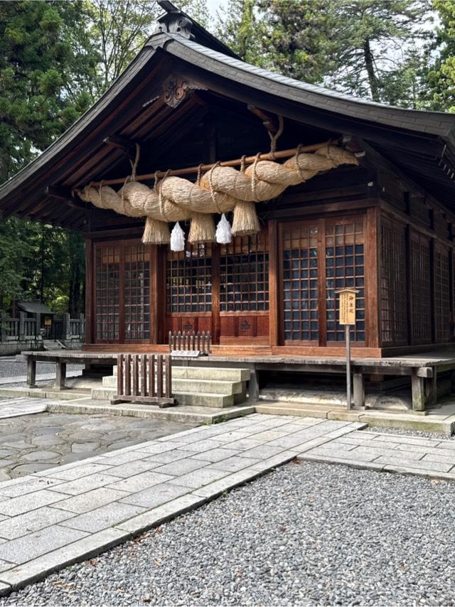 神楽殿（諏訪大社下社春宮）の参拝記録10