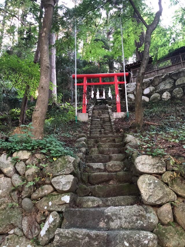 白山稲荷社(鳩ヶ嶺八幡宮)の参拝記録1