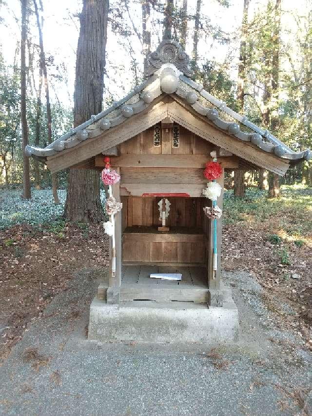 三峯神社(高虫氷川神社境内社)の参拝記録(zx14rさん)