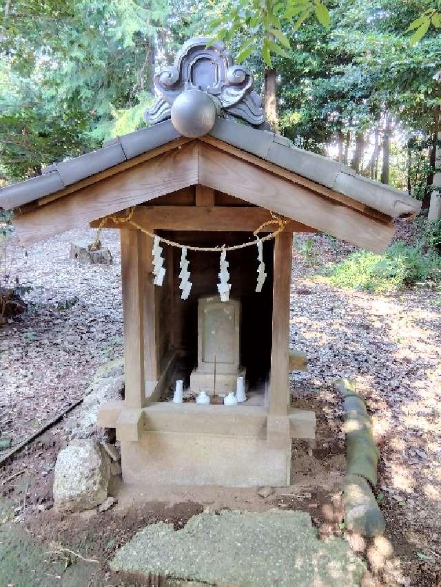 稲荷大明神(井沼久伊豆神社境内社)の参拝記録1