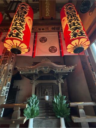 天王白竜辨財天(品川神社境内社)の参拝記録(色部優兎さん)