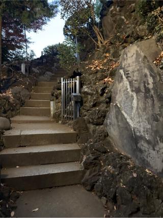富士塚(品川神社境内社)の参拝記録(⛩️🐍🐢まめ🐢🐍⛩️さん)