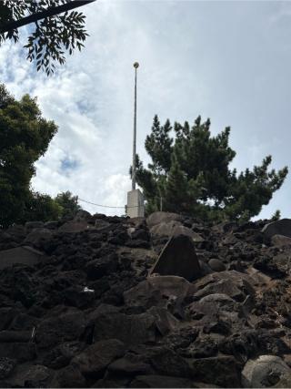 富士塚(品川神社境内社)の参拝記録(色部優兎さん)