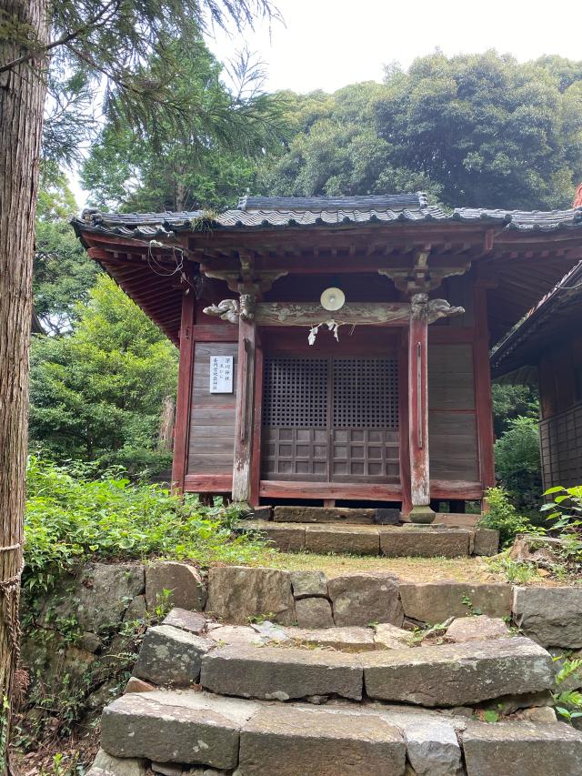 山口県長門市東深川藤中1833 長門宮地嶽神社、深川神社（飯山八幡宮境内）の写真1