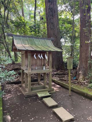 熊野社（鹿島神宮境内）の参拝記録(⛩️🐍🐢まめ🐢🐍⛩️さん)