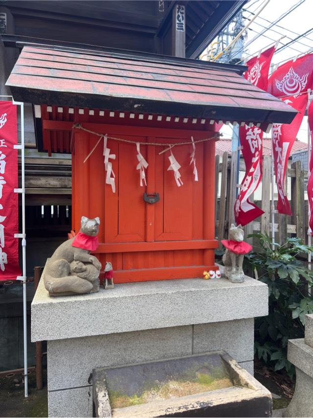 見送稲荷神社(櫻木神社境内社)の参拝記録1