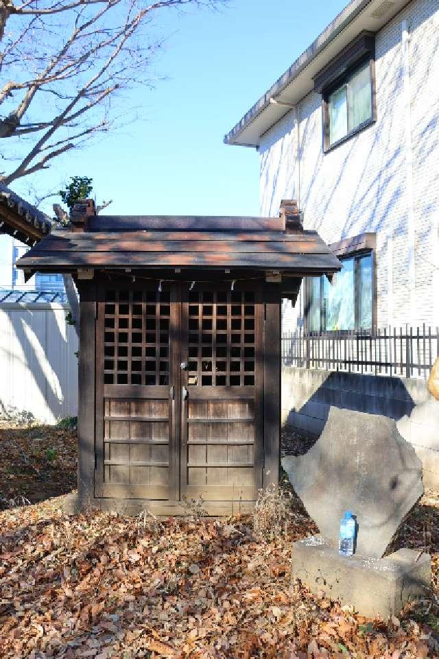 稲荷神社(白山神社境内社)の参拝記録1