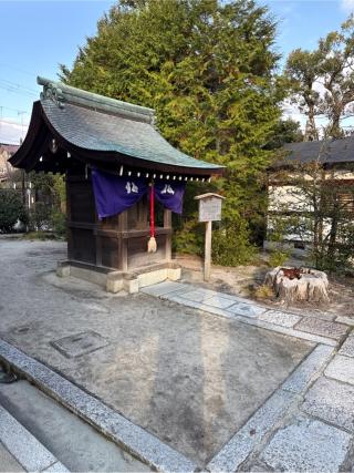 八幡神社(わら天神宮境内末社)の参拝記録(⛩️🎠🐢まめ🐢🎠⛩️さん)