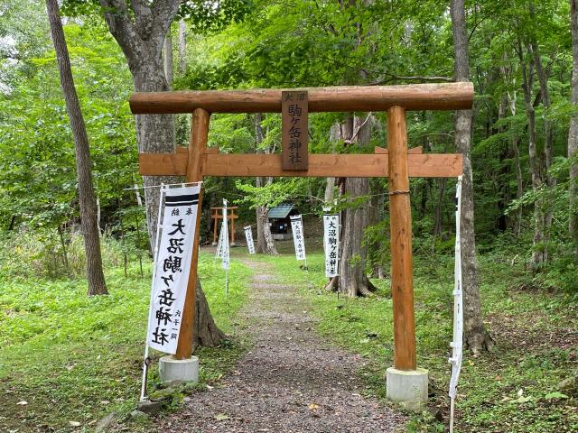 大沼駒ヶ岳神社の参拝記録(みーちゃんさん)