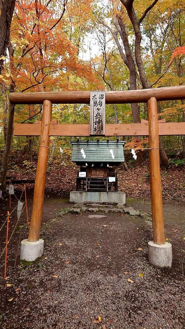 大沼駒ヶ岳神社の参拝記録(りんごさん)
