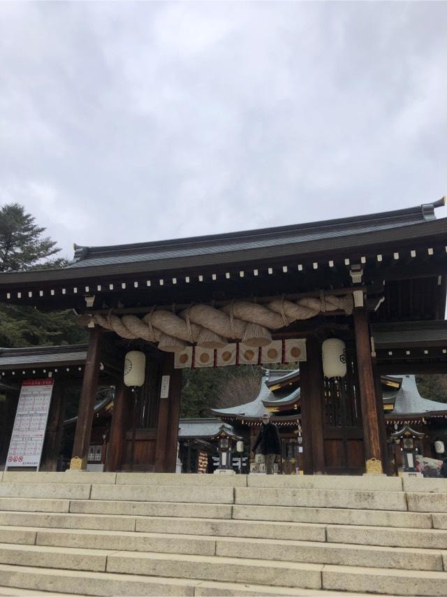 速谷神社神門の参拝記録(あくんさん)